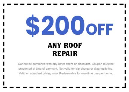 Discounts on any roof repair